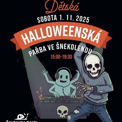  HALLOWEENSKÁ DĚTSKÁ PAŘBA 2025