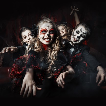 DĚTSKÁ HALLOWENSKÁ PAŘBA