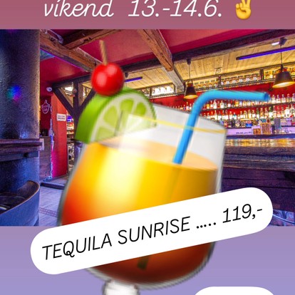 TEQUILA SUNRISE jen 119,- 