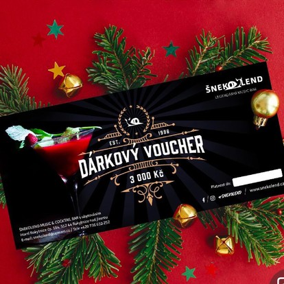 VÁNOČNÍ VOUCHER = TYP NA DÁREK